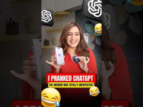 I Pranked ChatGPT... And It Actually Fell for It! 😂🤖