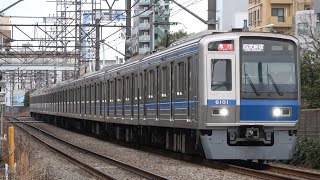 西武6000系6101F 高田馬場~下落合 2026/03/13