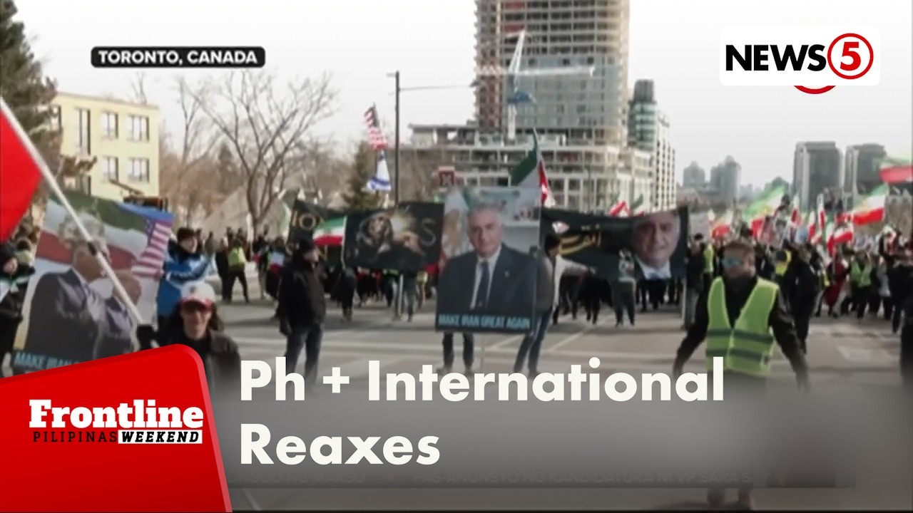 Kaliwa't kanang protesta, sumiklab kasabay ng US-Israeli attack sa Iran | Frontline Weekend