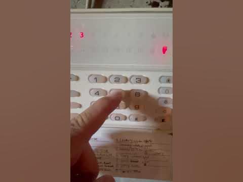 DSC pc1832 installer code programming - YouTube