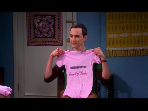 Sheldon Cooper´s Council of Ladies / The Big Bang Theory - YouTube