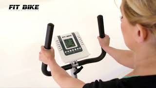 Beschrijvend vergeten aanbidden FitBike Focus Fitness Ride 2 Hometrainer met 12 Programma's en  Hartslagfunctie kopen met de laagste - YouTube