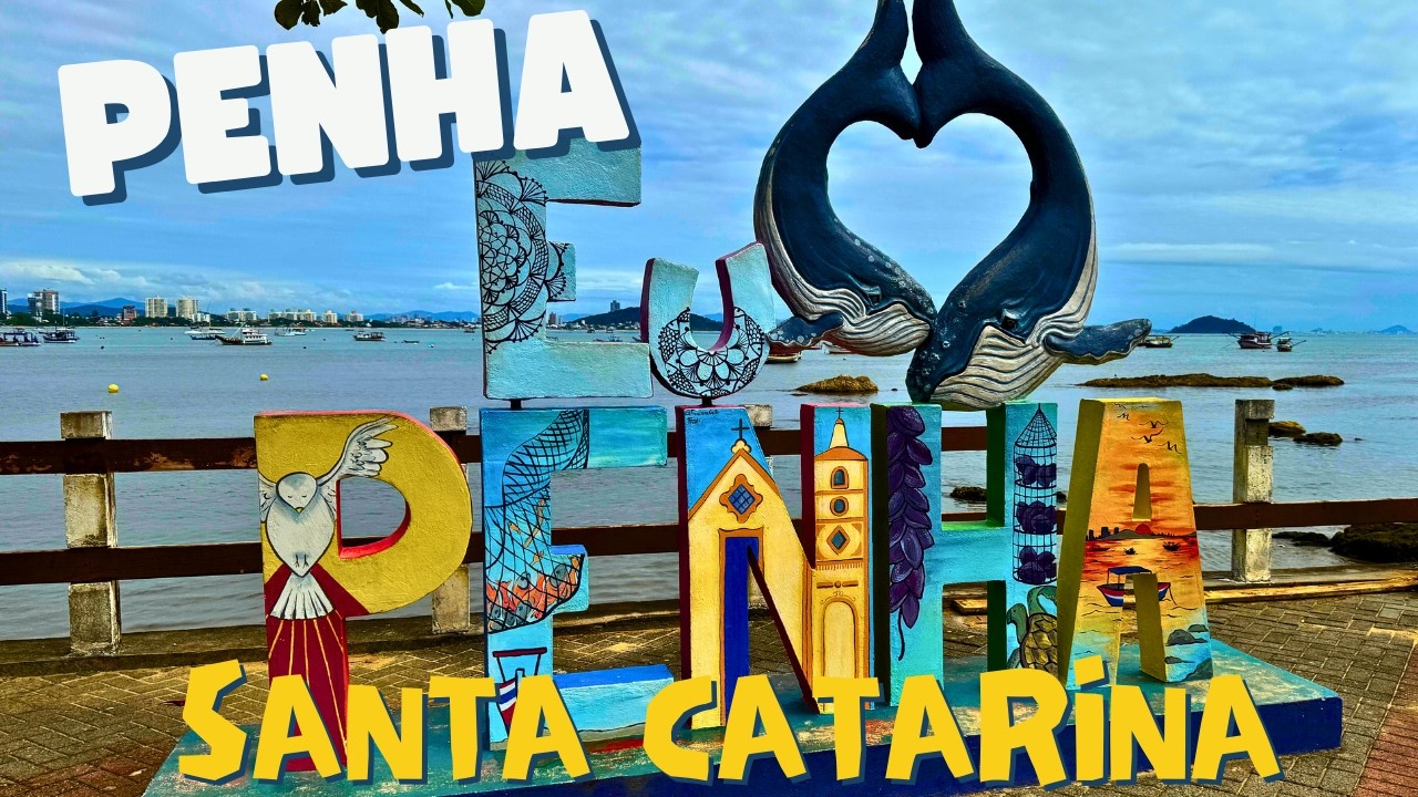 Nosso Passeio em Penha SC  Praia da Armação do Itapocóroi