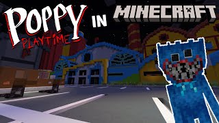 Huggy Wuggy Mod!! | Minecraft Horror Map: Poppy Playtime Chapter 1 screenshot 4
