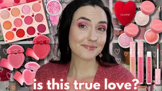 NEW ColourPop LOST IN LOVE Valentine Collection | Swatches, Tutorial + Review