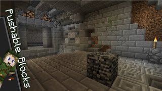 'Pushable Blocks' Vanilla minecraft - Concept