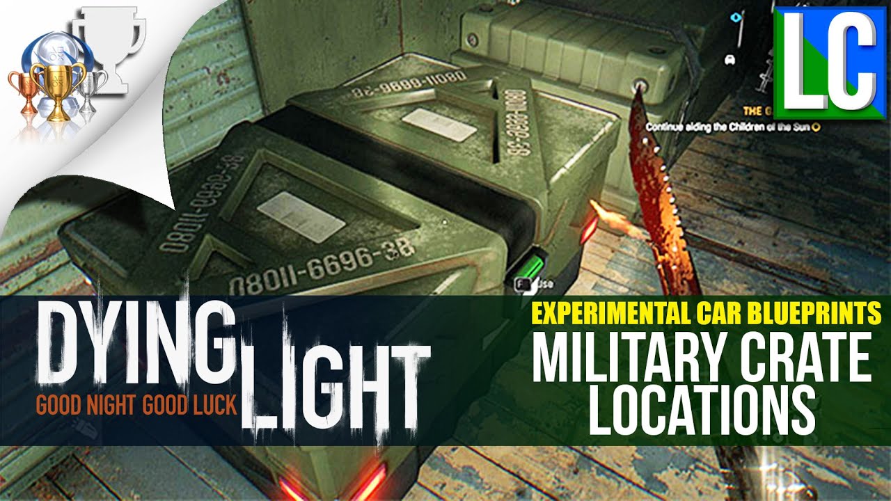 Light The Following: Keycard & Crate Locations (Experimental Military Blueprints) - YouTube