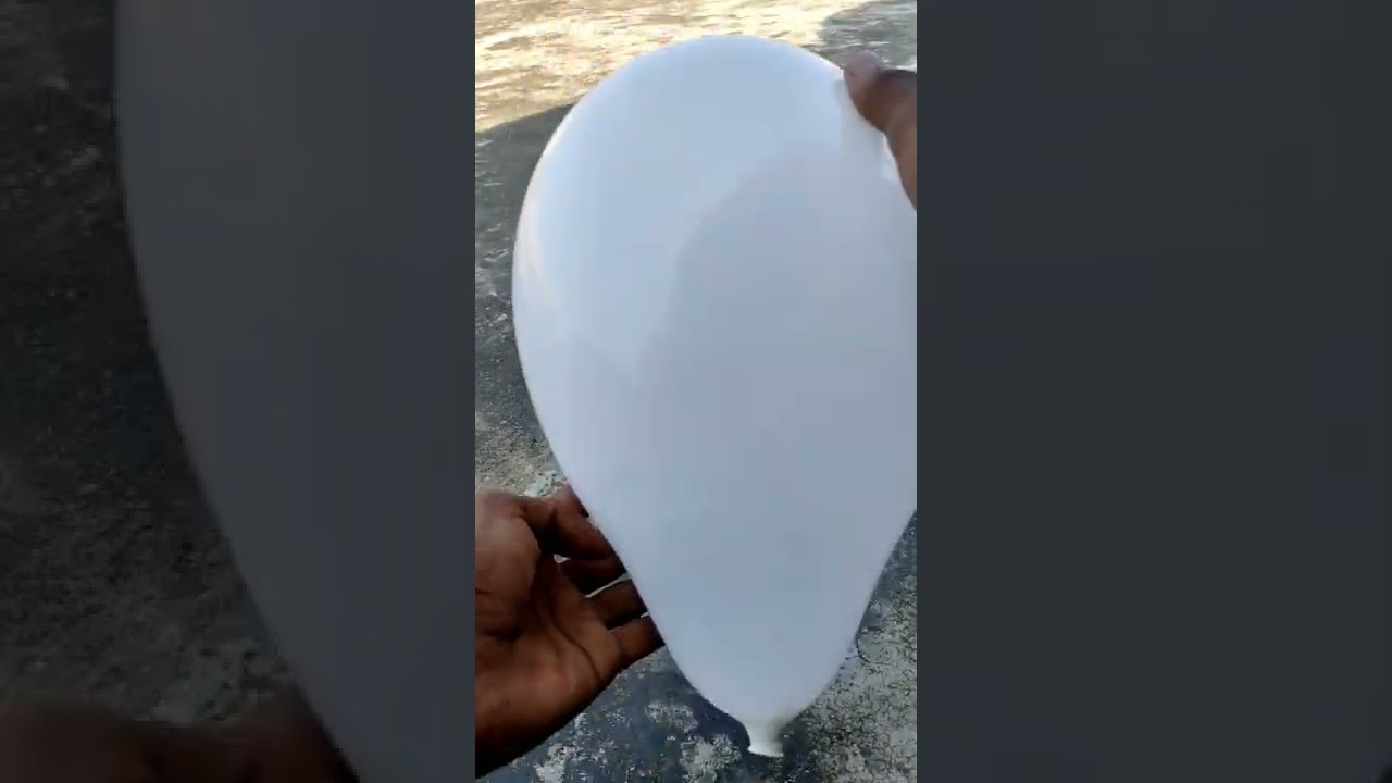 TWO BALLOON EXPERIMENT - How to Do a Balloon Trick 