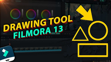 FILMORA 13.2 | NEW FEATURE | THE USE OF DRAWING TOOL IN FILMORA 13 TUTORIAL!!