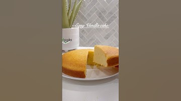 Super moist vanilla cake , detailed recipe on my channel
