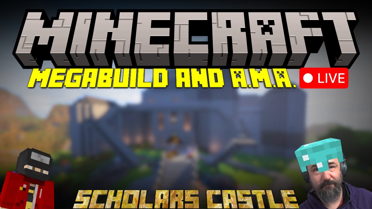 Pastor Plays: Ask Me Anything While I Build a Scholar's Castle in Minecraft