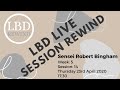 Lbd live session with sensei robert bingham of rb karate academy england 23042020