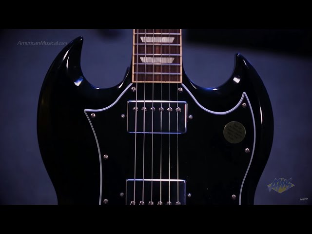 Gibson USA / SG Standard Ebony 2016年製 Gibson SG Standard 2016 T Guitar - Gibson SG Standard - YouTube
