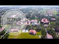 Tezpur university  drone view