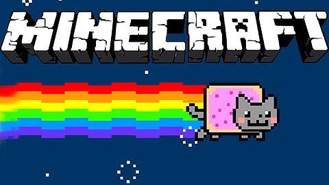 Minecraft : Nyan Cat Mod in Minecraft!!
