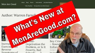 Whats New at MenAreGood.com