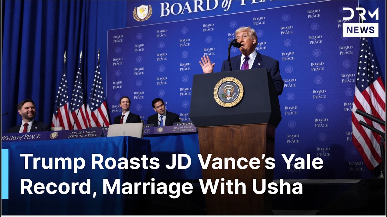 Trump Roasts JD Vance’s Yale Record, Says He “Married The One Ahead Of Him” In Class | AC1G