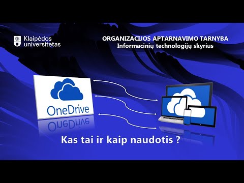 Kaip naudotis Microsoft OneDrive