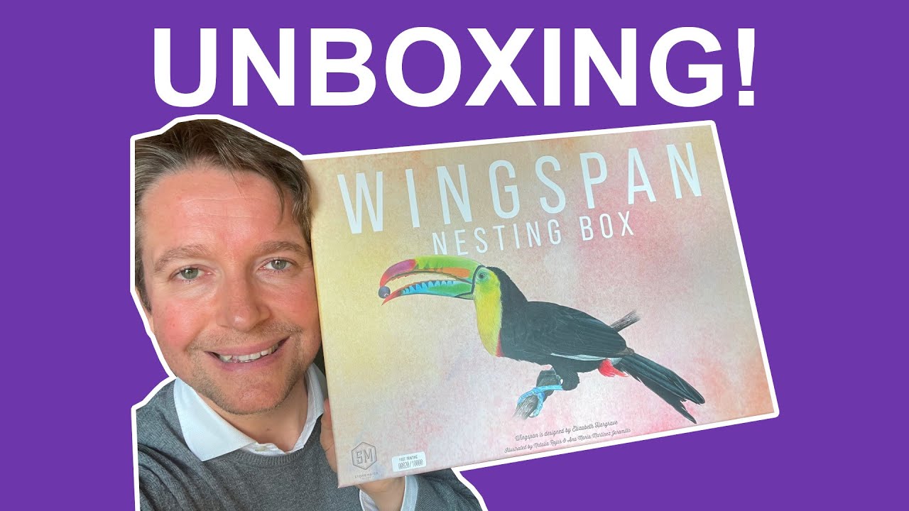 Wingspan Nesting Box + Espansione Asia Unboxing YouTube