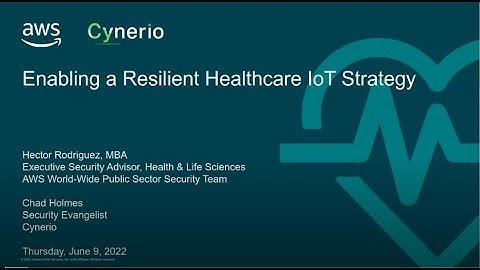 Improving Medical Device Resilience with AWS + Cynerio
