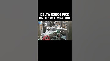 Delta Robot Picking and placing system #packingmachine #machine #robot #automation #deltarobot