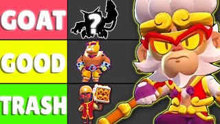 Ranking EVERY Lunar New Year Brawl Stars Skin