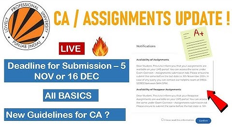 LPU CA/ASSIGNMENTS LIVE 🔥||Complete Details LPU CA SUBMISSION & SOLUTIONS ||#lpuonline #lpu #mba