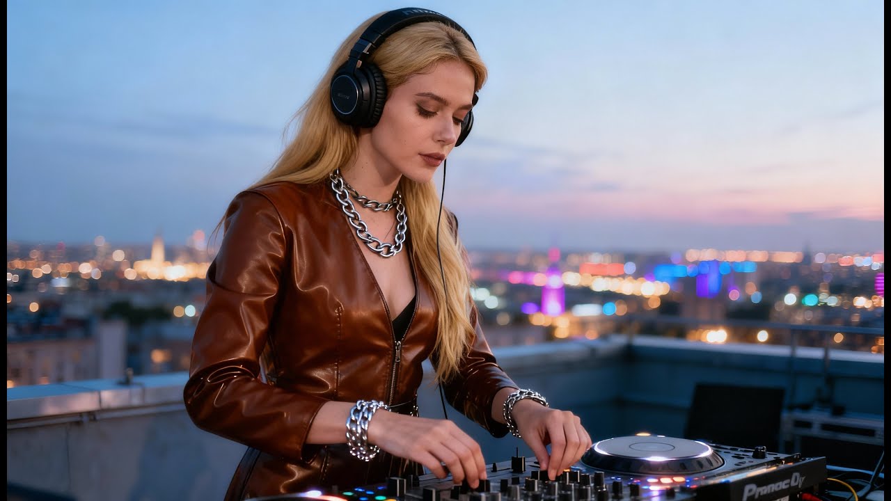 Amber Pulse | Rooftop DJ Set | Hypnotic Melodic Techno & Ethereal Vocals | Beast Beauty Beats