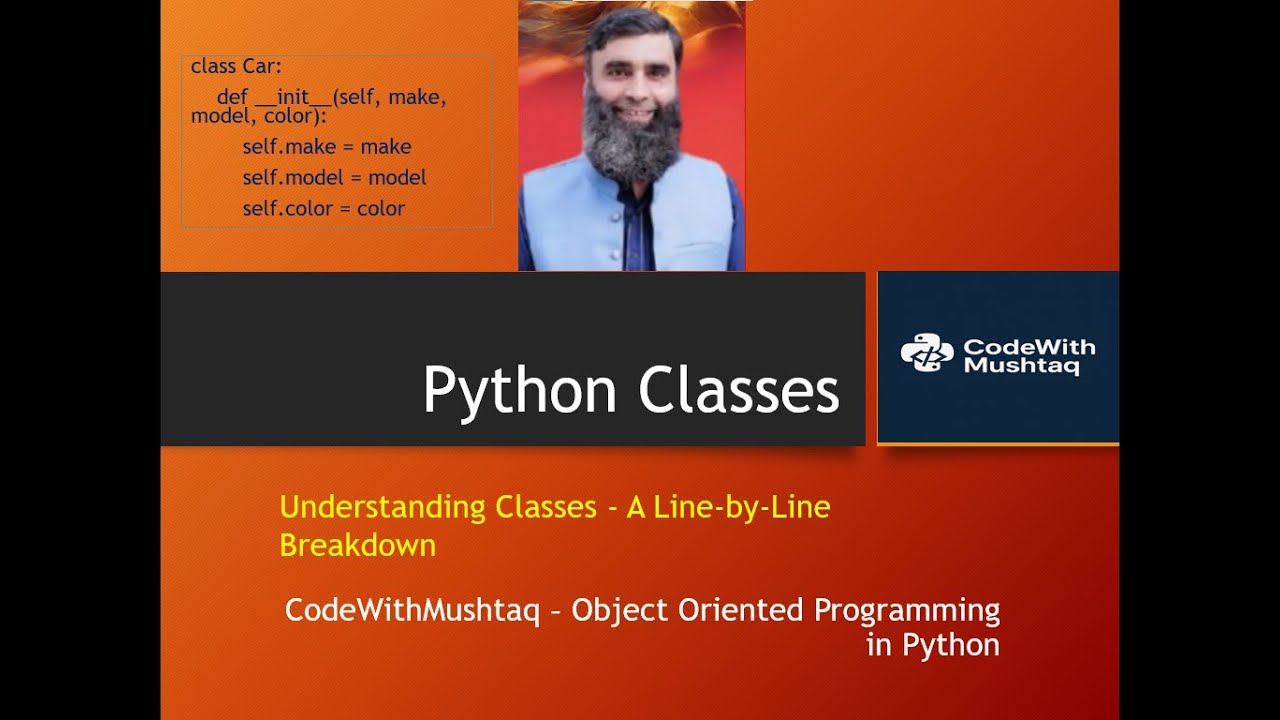 Python Object Oriented Programming (Video-1 Classes) - YouTube