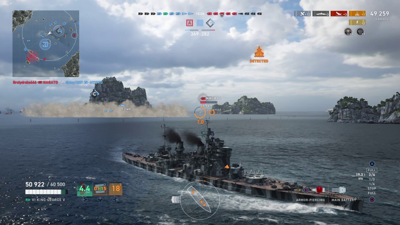 World of Warships Legends Her majesty KGV kraken plus medals YouTube