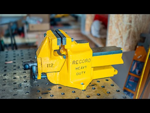 Dropped and Cracked! Record 112 Heavy Duty Vice Restore
