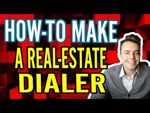 Real-Estate Agent Dialer (How-To MAKE Your Own For Cheap)