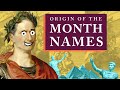 How the months got their names