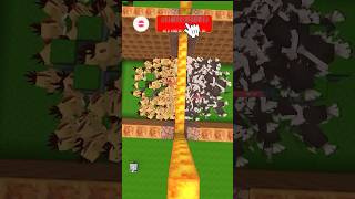 CUỘC CHIẾN 100 CON GÀ VS 100 ĐÀ ĐIỂU #meowpeo #miniworldcreata