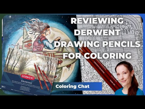 Derwent Drawing Pencils - Do We Need Want These For Adult Coloring Books