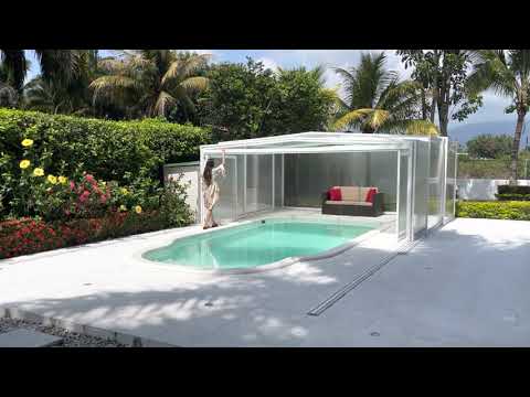 🎬 Video relacionado con cubiertas de piscinas inflables transparentes