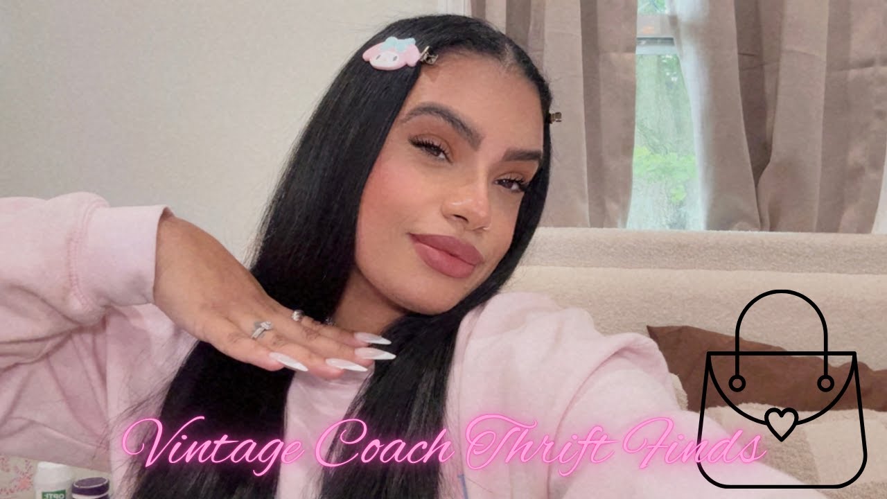 Vintage Coach Thrift Haul | 👜🎀🛍️