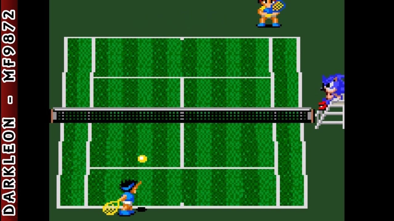 Game Gear - Sega Game Pack 4-in-1 - Championship Tennis © 1991