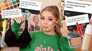 GIRL TALK Q+A Answering your questions while I do my makeup...