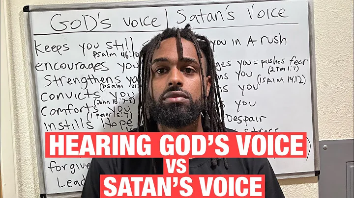 Hearing Gods Voice Vs Satans Voice