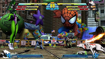 She-Hulk Character Intro - MARVEL VS. CAPCOM 3