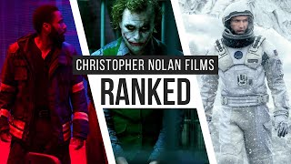 Christopher Nolan Films Ranked