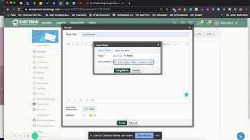 Schoology: Embed Loom to a Page