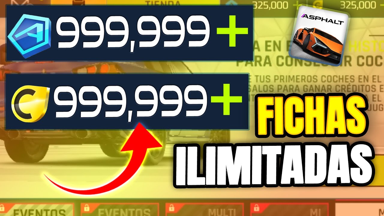 🚗 Asphalt 9 MOD MENU 2025 FICHAS ILIMITADAS en Asphalt