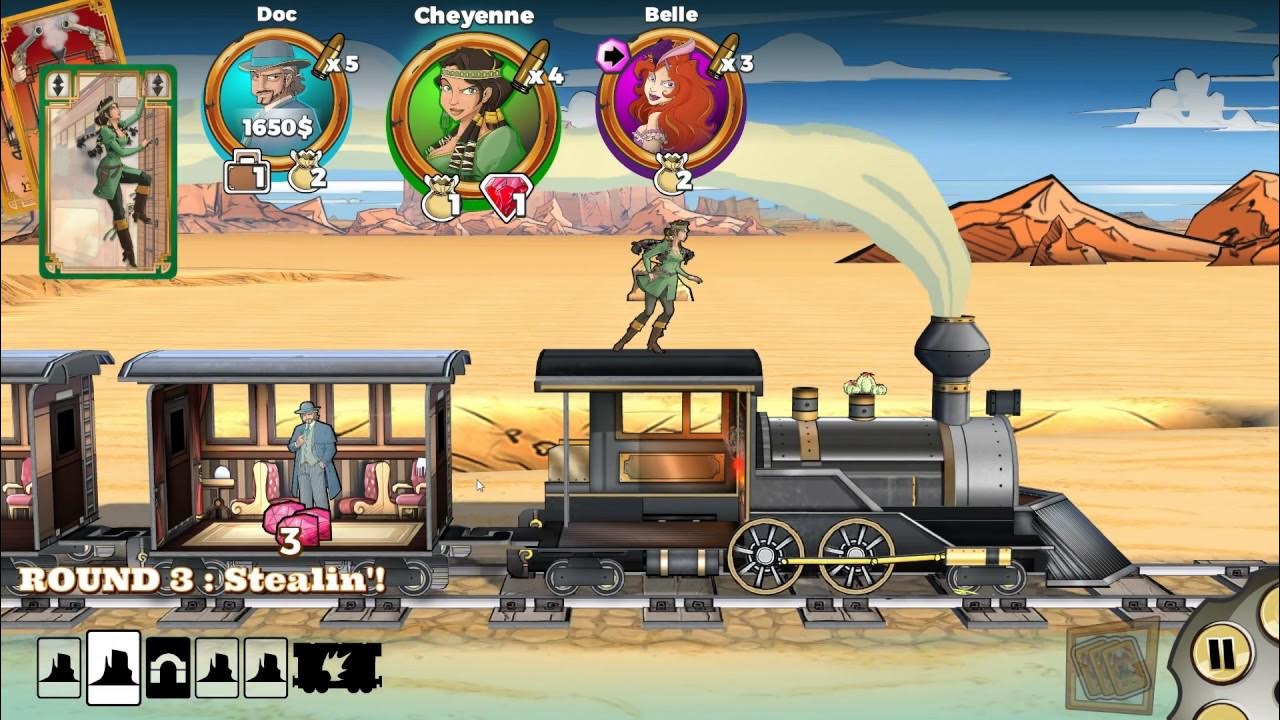 Colt Express Digital Version Game Play 