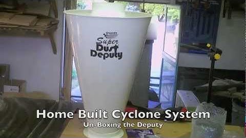 Home Built Cyclone Dust System Pt. 3