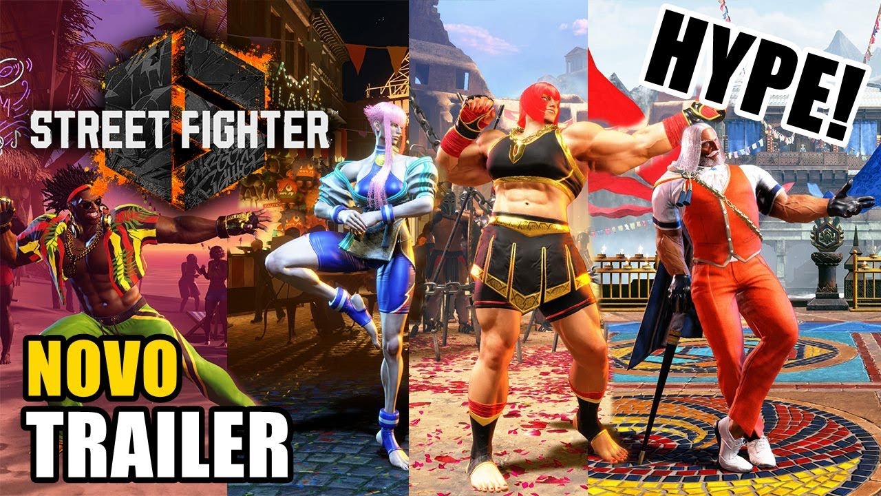 Street Fighter 6: Três novos personagens revelados em evento State of Play.  Assista ao trailer!