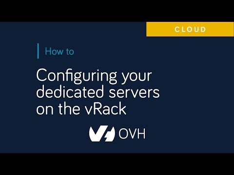 Configuring your dedicated servers on the vRack
