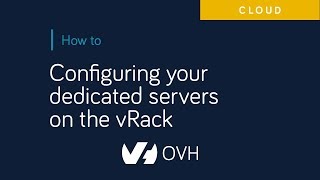 Configuring your dedicated servers on the vRack