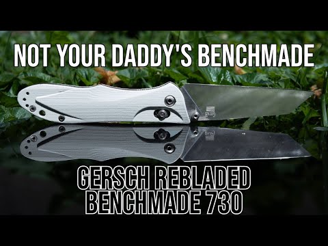 Is It Even A Benchmade Anymore? - Gersch Rebladed Benchmade 730
